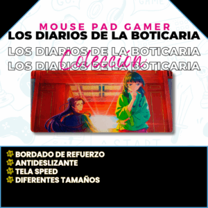 Mouse Pad Gamer Los diarios de la boticaria M01