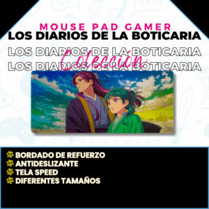 Mouse Pad Gamer Los diarios de la boticaria M02