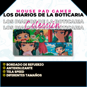 Mouse Pad Gamer Los diarios de la boticaria M05