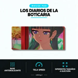 Mouse Pad Gamer Los diarios de la boticaria M03