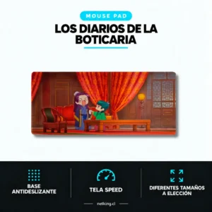 Mouse Pad Gamer Los diarios de la boticaria M06