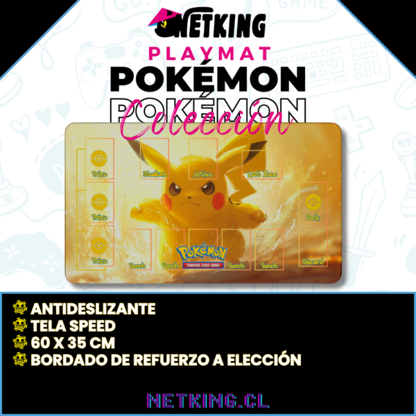 Playmat Pokémon Card Game 60x35 cm M01