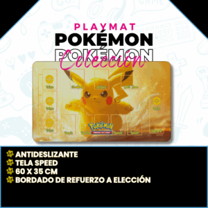 Playmat Pokémon Card Game 60x35 cm M01