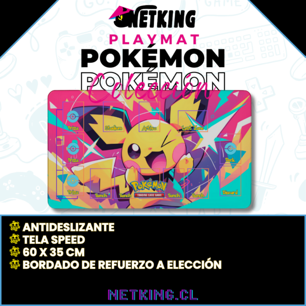 Playmat Pokémon Card Game 60x35 cm M07