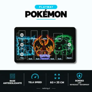 Playmat Pokémon Card Game 60x35 cm M04