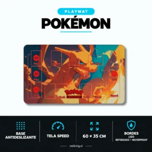 Playmat Pokémon Card Game 60x35 cm M05