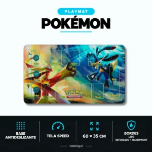 Playmat Pokémon Card Game 60x35 cm M06