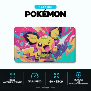Playmat Pokémon Card Game 60x35 cm M07