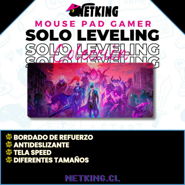 Mouse Pad Gamer Solo Leveling 70x30 cm M03