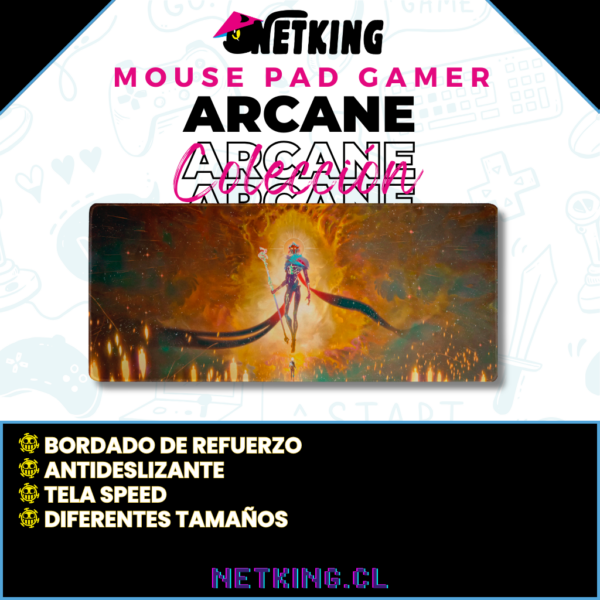 Mouse Pad Gamer Arcane 70x30 cm M07