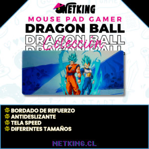Mouse Pad Gamer Dragon Ball 70x30 cm M08