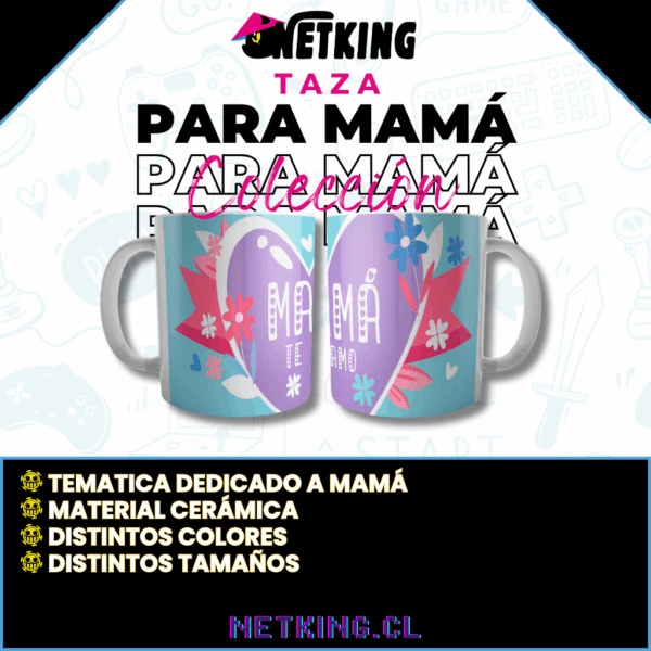 Taza dedicada a Mamá M02