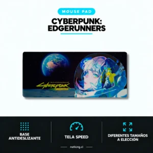 Mouse Pad Gamer Cyberpunk: Edgerunners M01