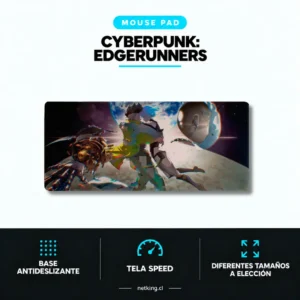 Mouse Pad Gamer Cyberpunk: Edgerunners M02