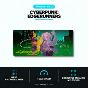 Mouse Pad Gamer Cyberpunk: Edgerunners M03