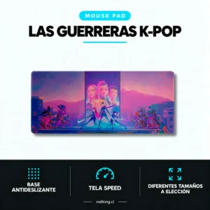 Mouse Pad Gamer Las guerreras K-pop M02