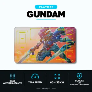 Playmat Gundam Card Game 60x35 cm M04