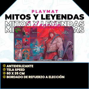 Playmat Mitos y Leyendas Card Game 60x35 cm M02