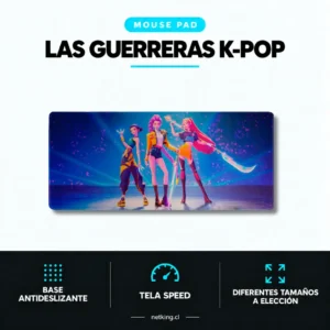 Mouse Pad Gamer Las guerreras K-pop M05