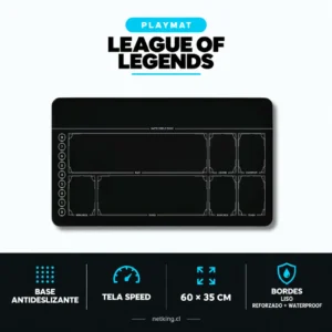 Playmat League of Legends Card Game 60x35 cm M01