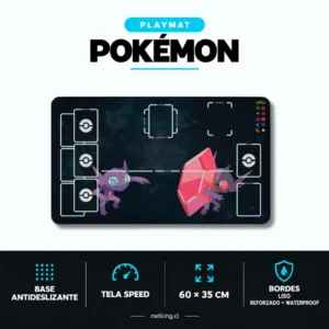 Playmat Pokémon Card Game 60x35 cm M12