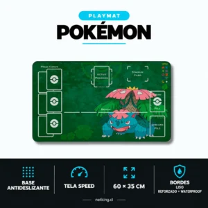 Playmat Pokémon Card Game 60x35 cm M16