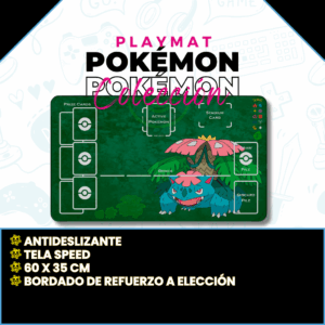 Playmat Pokémon Card Game 60x35 cm M16