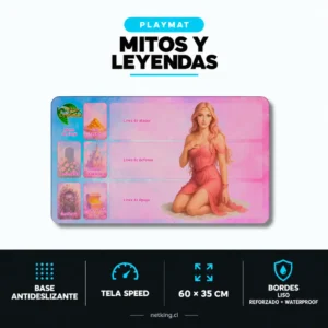 Playmat Mitos y Leyendas Card Game 60x35 cm M04