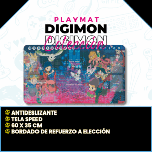 Playmat Digimon Card Game 60x35 cm M06