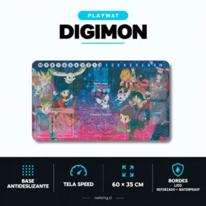 Playmat Digimon Card Game 60x35 cm M06