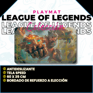 Playmat League of Legends Card Game 60x35 cm M11