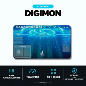 Playmat Digimon Card Game 60x35 cm M07
