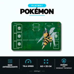 Playmat Pokémon Card Game 60x35 cm M09
