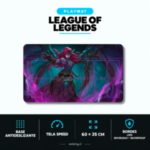 Playmat League of Legends Card Game 60x35 cm M09