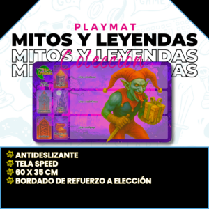 Playmat Mitos y Leyendas Card Game 60x35 cm M06