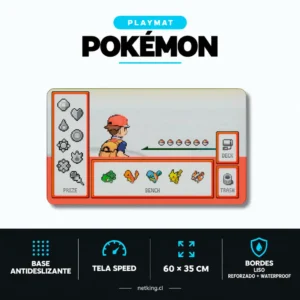 Playmat Pokémon Card Game 60x35 cm M18