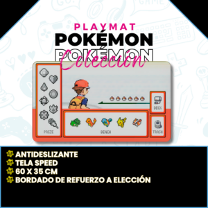 Playmat Pokémon Card Game 60x35 cm M18