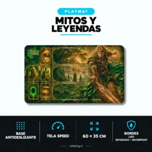 Playmat Mitos y Leyendas Card Game 60x35 cm M10