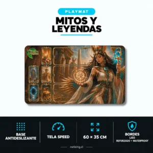 Playmat Mitos y Leyendas Card Game 60x35 cm M11