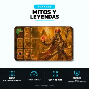 Playmat Mitos y Leyendas Card Game 60x35 cm M12