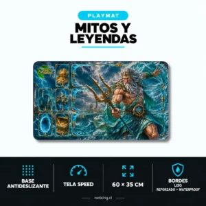 Playmat Mitos y Leyendas Card Game 60x35 cm M14