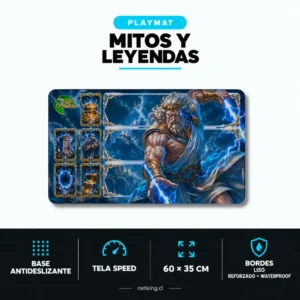 Playmat Mitos y Leyendas Card Game 60x35 cm M15