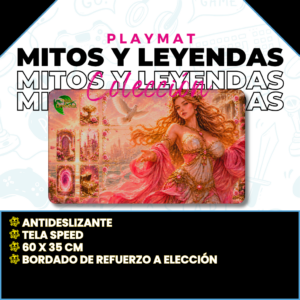 Playmat Mitos y Leyendas Card Game 60x35 cm M16