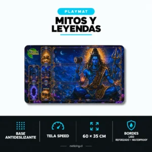 Playmat Mitos y Leyendas Card Game 60x35 cm M08