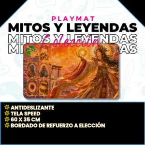 Playmat Mitos y Leyendas Card Game 60x35 cm M09