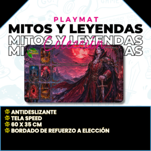 Playmat Mitos y Leyendas Card Game 60x35 cm M17