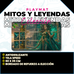 Playmat Mitos y Leyendas Card Game 60x35 cm M18