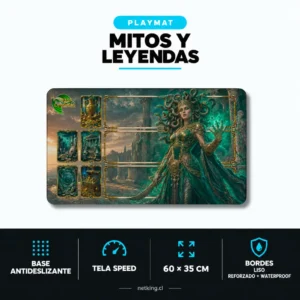 Playmat Mitos y Leyendas Card Game 60x35 cm M18