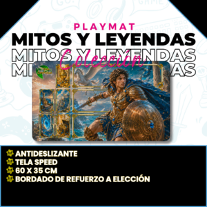 Playmat Mitos y Leyendas Card Game 60x35 cm M19