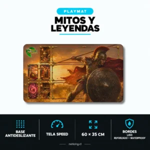 Playmat Mitos y Leyendas Card Game 60x35 cm M20
